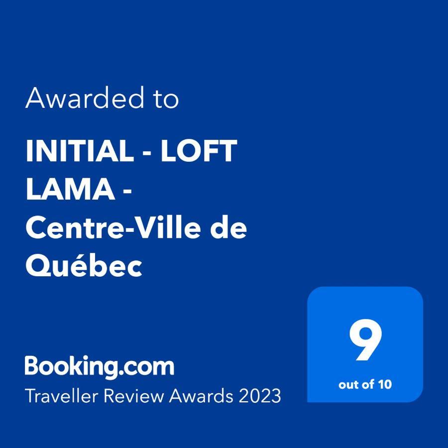 Initial - Loft Lama - Centre-Ville De Quebec Exterior foto